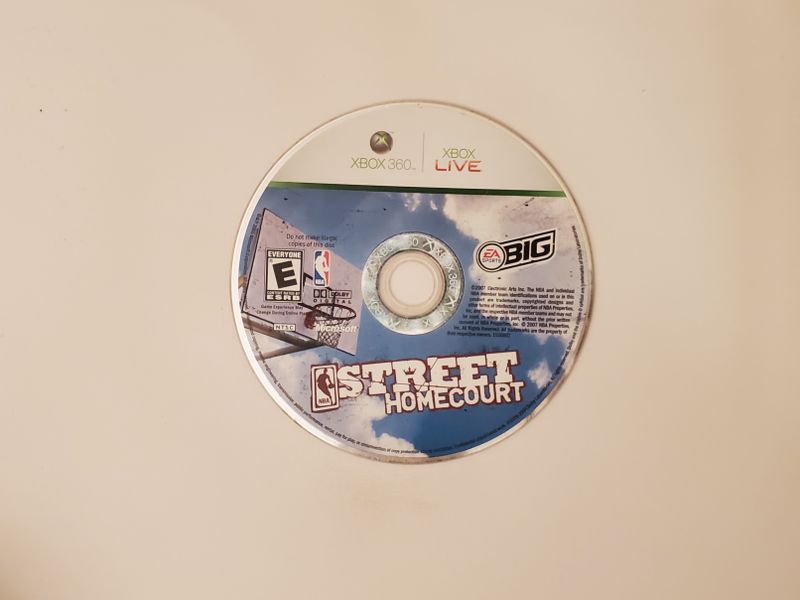 Microsoft Xbox 360 NBA Street Homecourt video game