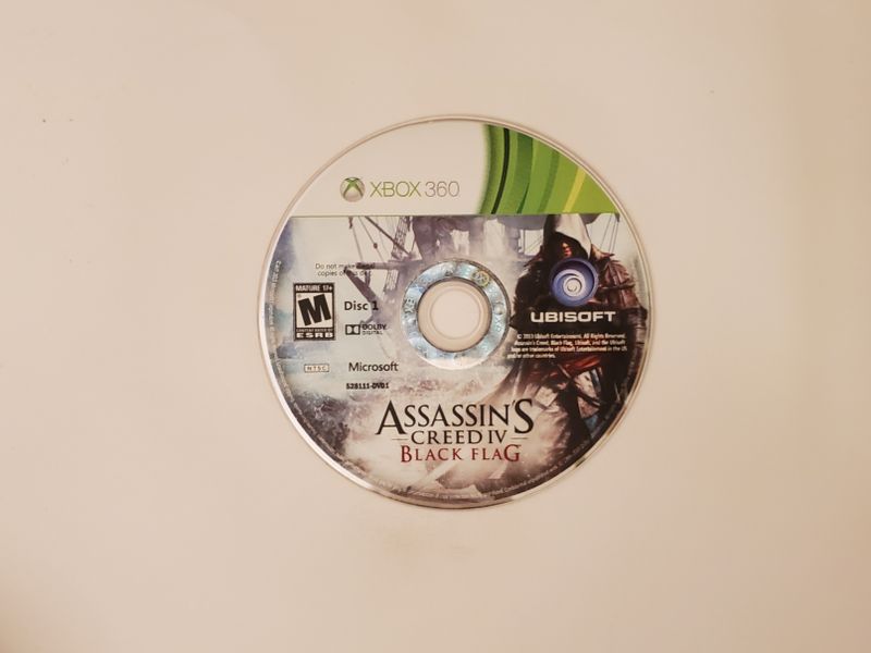 Microsoft Xbox 360 Assassin's Creed IV: Black Flag (Disc 1) video game