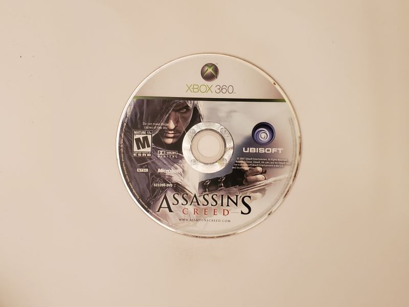 Microsoft Xbox 360 Assassin's Creed video game