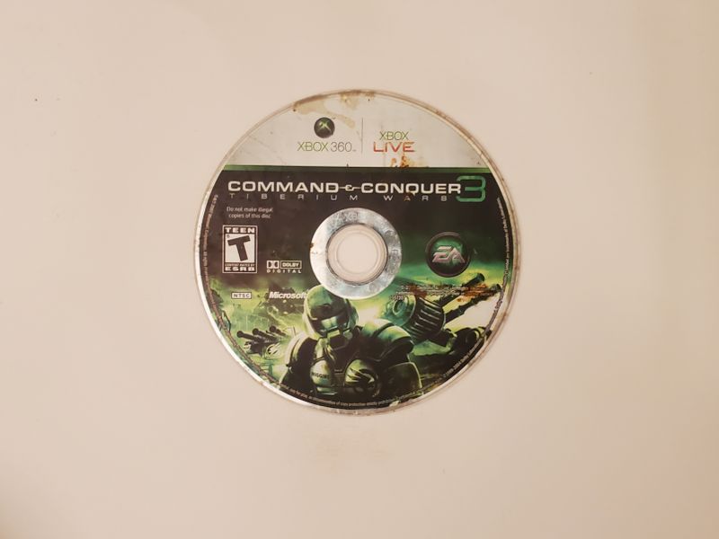 Microsoft Xbox 360 Command & Conquer 3 Tiberium Wars video game