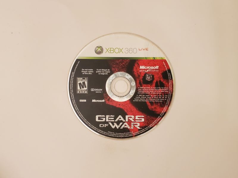 Microsoft Xbox 360 Gears of War video game