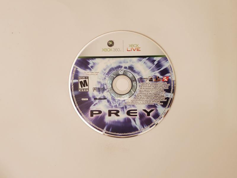 Microsoft Xbox 360 Prey video game