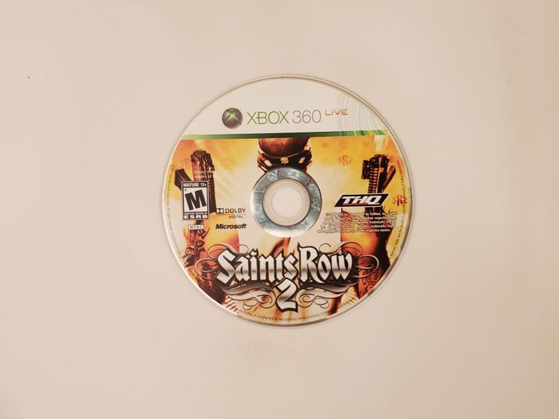 Microsoft Xbox 360 Saints Row 2 video game