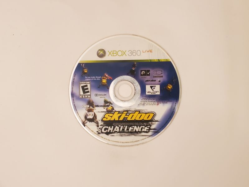 Microsoft Xbox 360 Ski-Doo Snowmobile Challenge video game