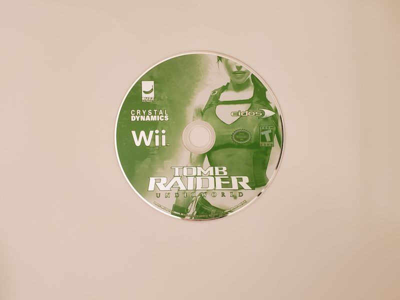 Nintendo Wii Tomb Raider Underworld video game
