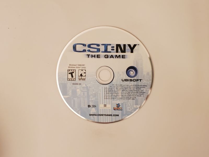 PC CSI: NY video game