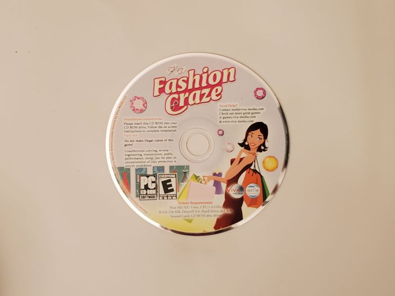 PC Fashion Craze video game