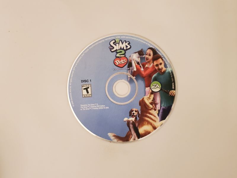 PC The Sims 2: Pets (Disc 1) video game