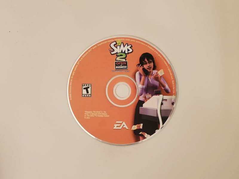 PC The Sims 2: Open for Business (Expansion Pack) video game