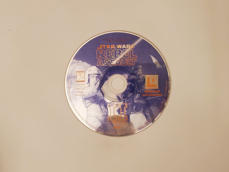 PC Star Wars: Rebel Assault (Disc 1) video game