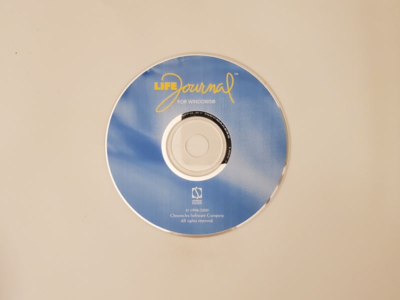 PC Life Journal (For Windows, 1998-2000, Chronicles Software Company) video game