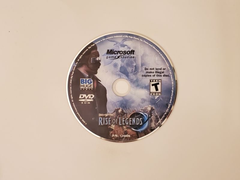 PC Rise of Nations: Rise of Legends (DVD-ROM) video game
