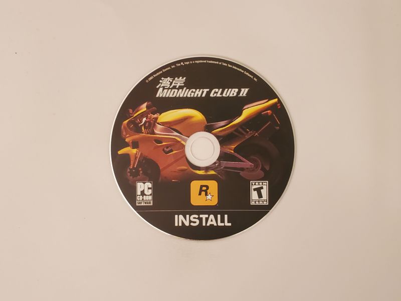 PC Midnight Club II (Install Disc) video game