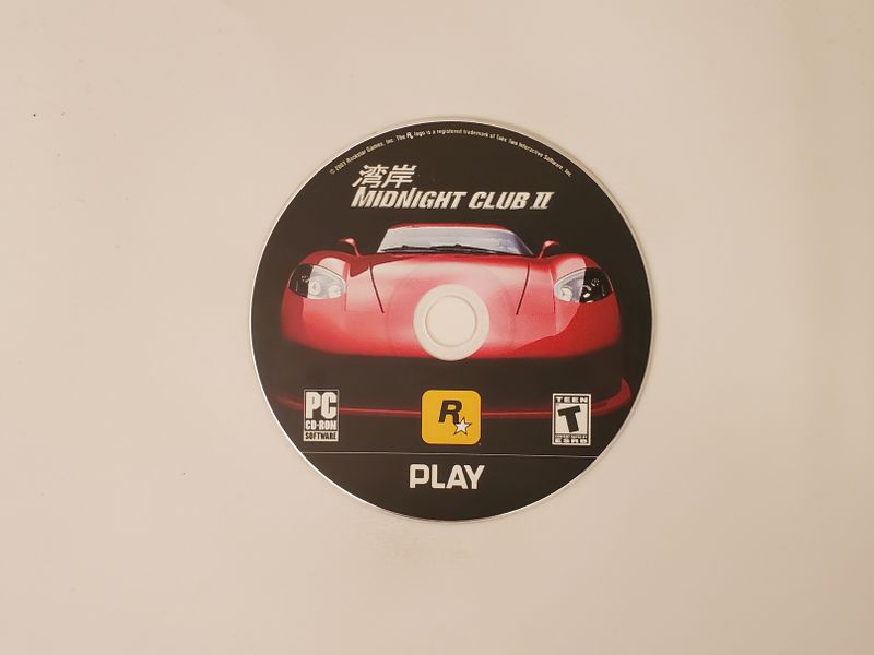 PC Midnight Club II (Play Disc) video game