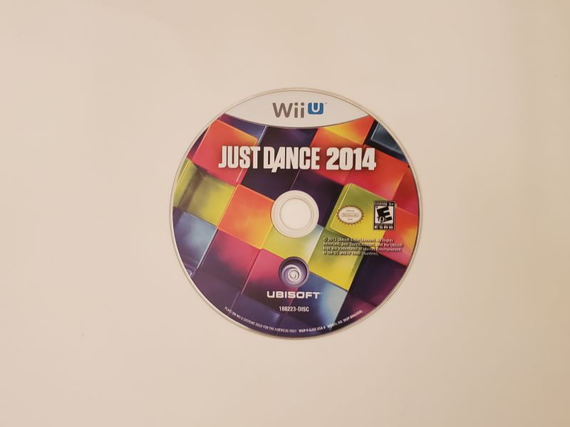 Nintendo Wii U Just Dance 2014 video game