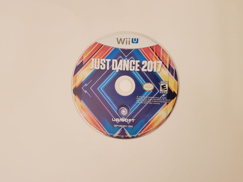 Nintendo Wii U Just Dance 2017 video game