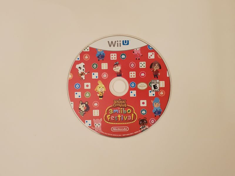 Nintendo Wii U Animal Crossing: amiibo Festival video game