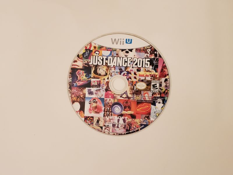 Nintendo Wii U Just Dance 2015 video game