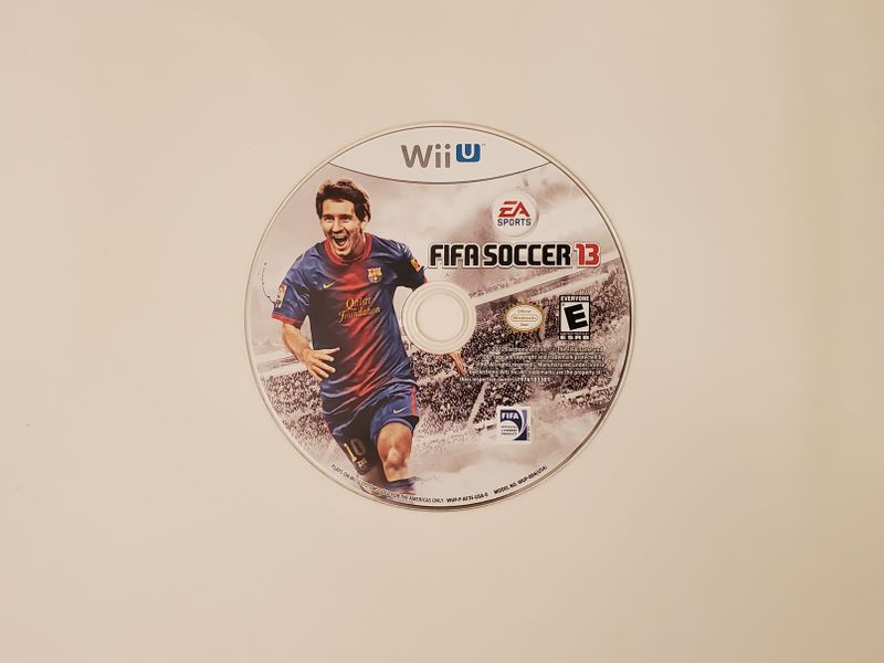 Nintendo Wii U FIFA Soccer 13 video game