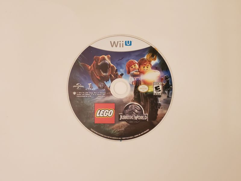Nintendo Wii U LEGO Jurassic World video game