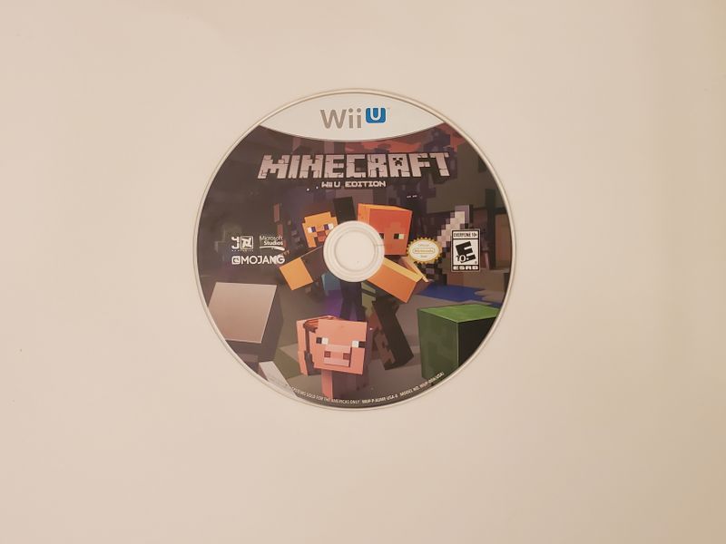Nintendo Wii U Minecraft: Wii U Edition video game