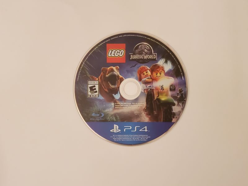 Sony Playstation 4 LEGO Jurassic World video game