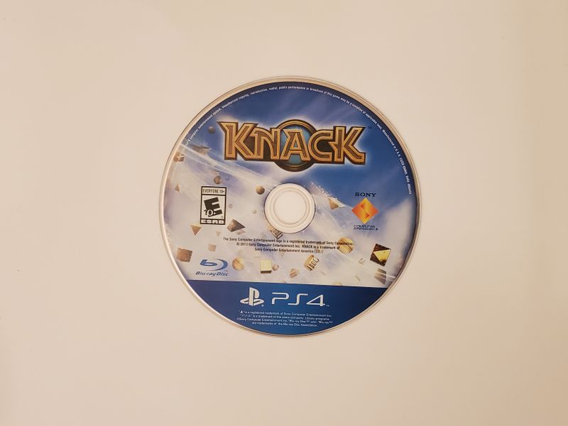 Sony Playstation 4 Knack video game