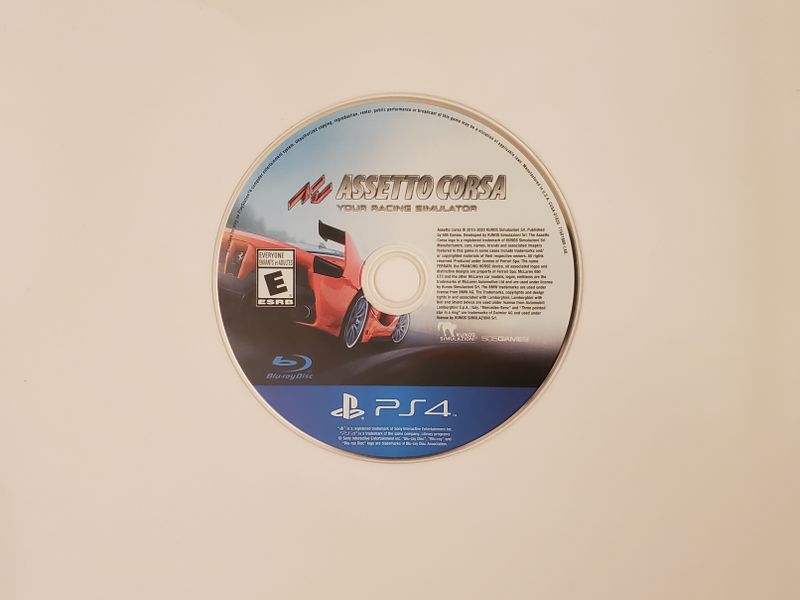 Sony PlayStation 4 Assetto Corsa: Your Racing Simulator video game