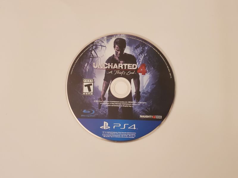 Sony Playstation 4 Uncharted 4 A Thief's End video game