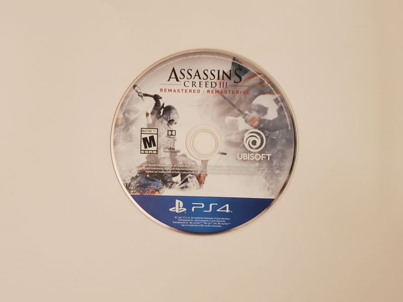 Sony Playstation 4 Assassin's Creed III Remastered video game