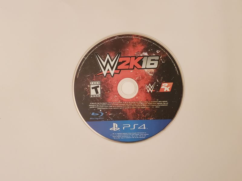 Sony Playstation 4 WWE 2K16 video game