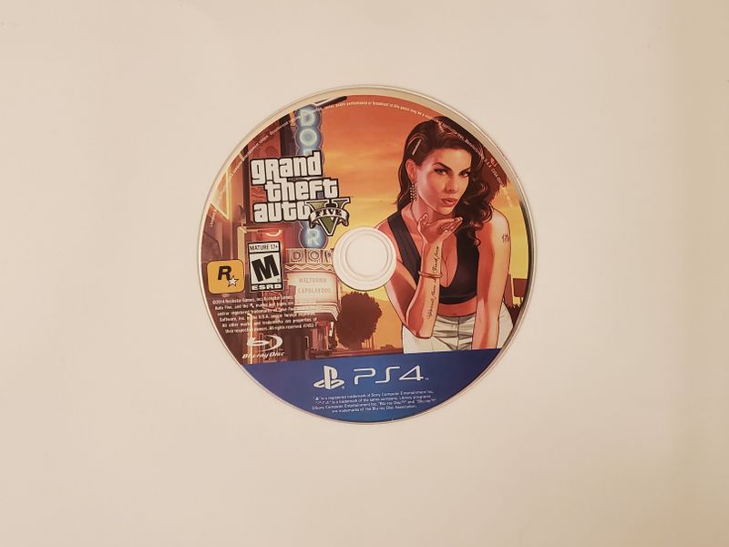 Sony Playstation 4 Grand Theft Auto V video game