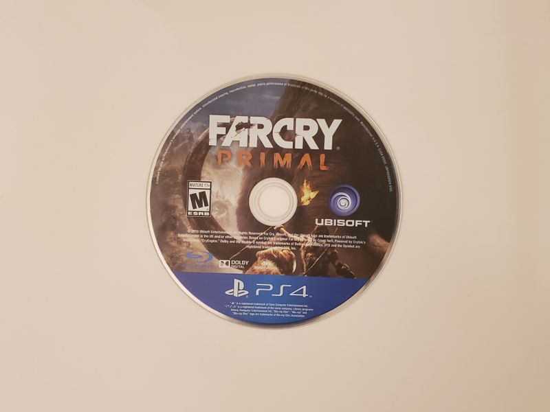 Sony Playstation 4 Far Cry Primal video game