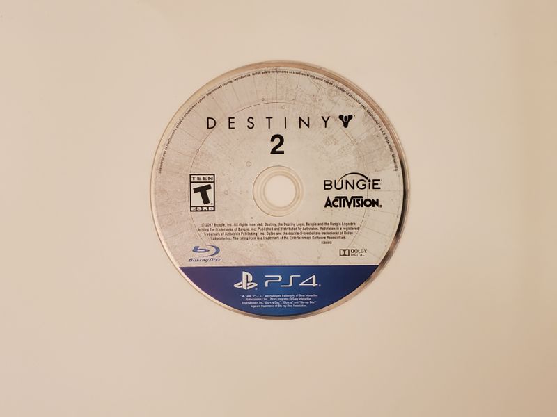 Sony Playstation 4 Destiny 2 video game