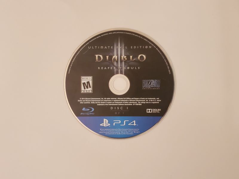 Sony PlayStation 4 Diablo III: Reaper of Souls video game