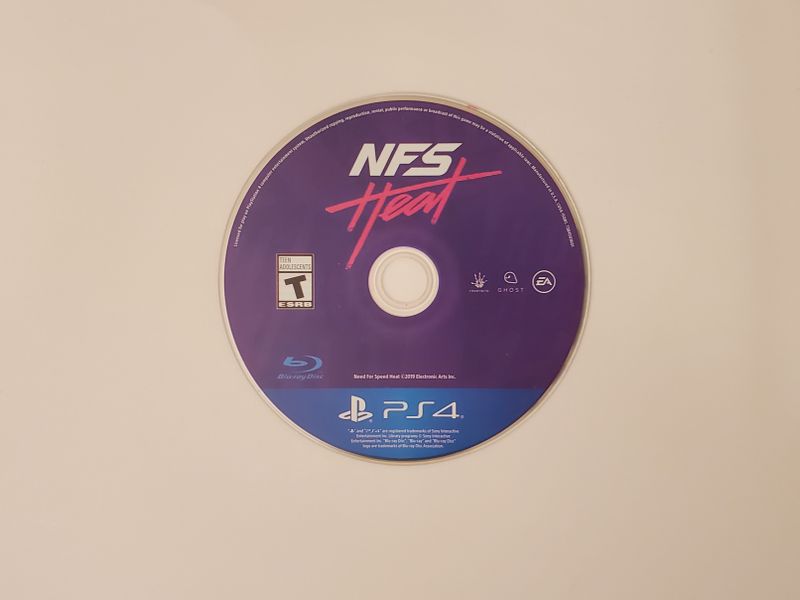 Sony Playstation 4 Need for Speed Heat video game