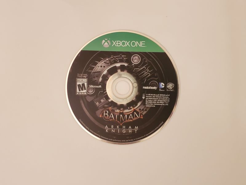 Microsoft Xbox One Batman: Arkham Knight video game
