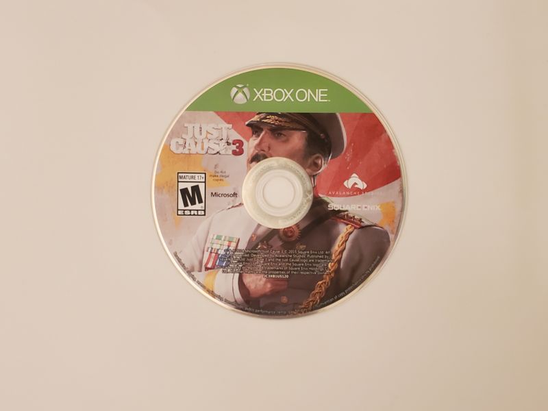 Microsoft Xbox One Just Cause 3 video game