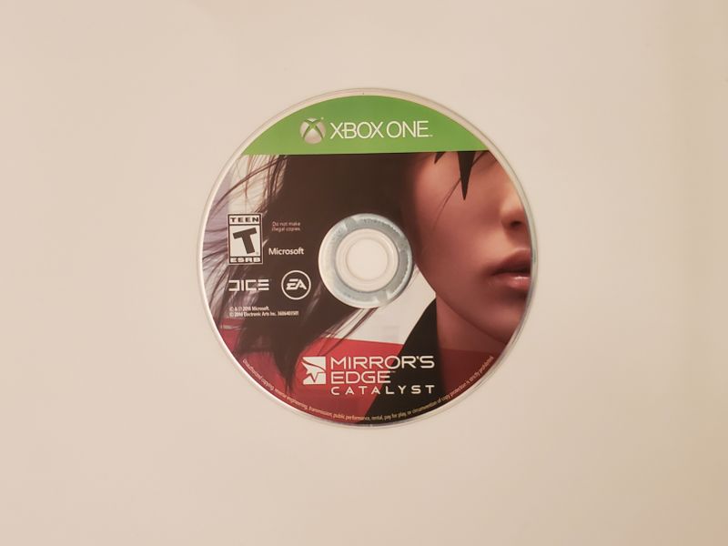 Microsoft Xbox One Mirror's Edge Catalyst video game