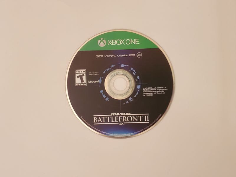 Microsoft Xbox One Star Wars: Battlefront II video game