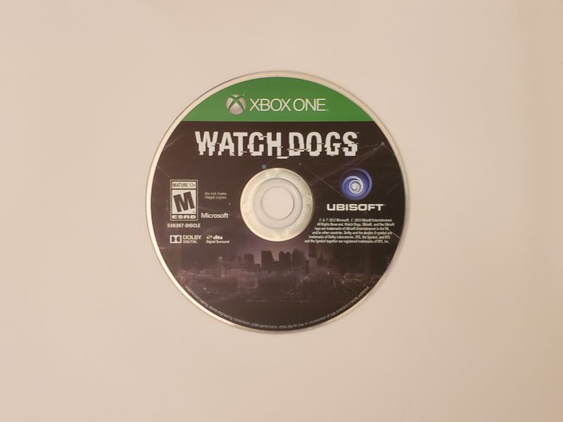 Microsoft Xbox One Watch Dogs video game