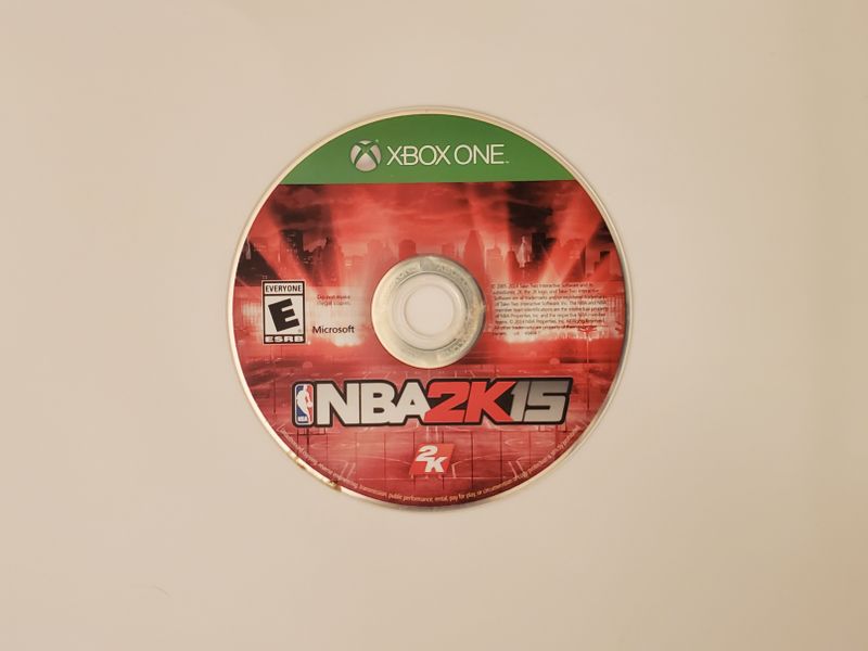 Microsoft Xbox One NBA 2K15 video game