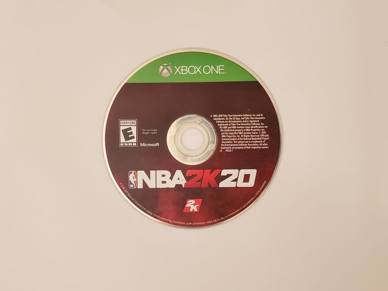 Microsoft Xbox One NBA 2K20 video game