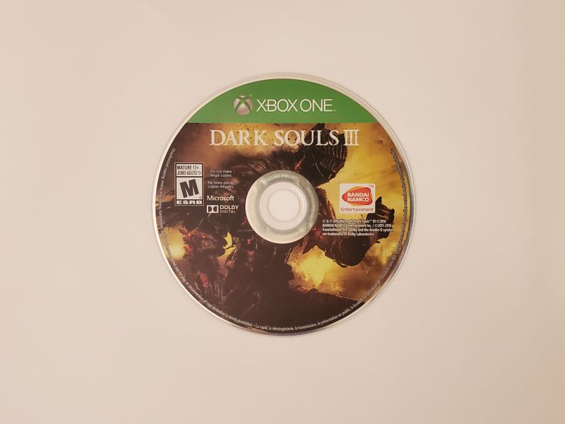 Microsoft Xbox One Dark Souls III video game