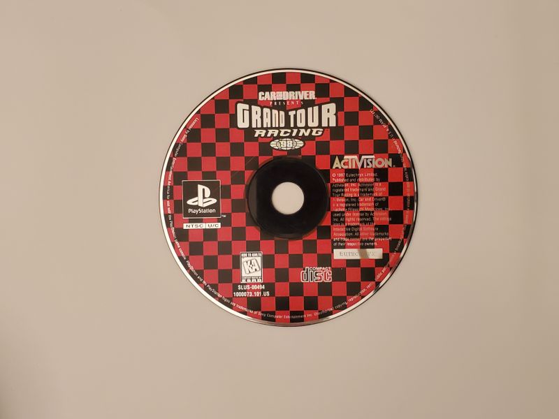 Sony PlayStation 1 Car and Driver Presents: Grand Tour Racing '98 video game