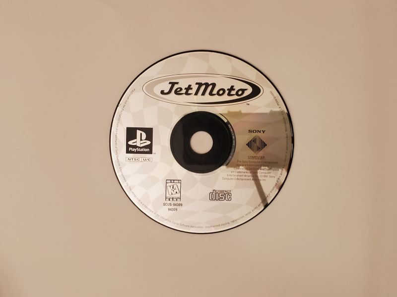Sony PlayStation 1 Jet Moto video game