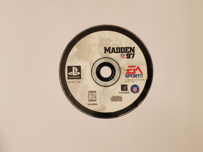Sony PlayStation 1 Madden NFL 97 video game