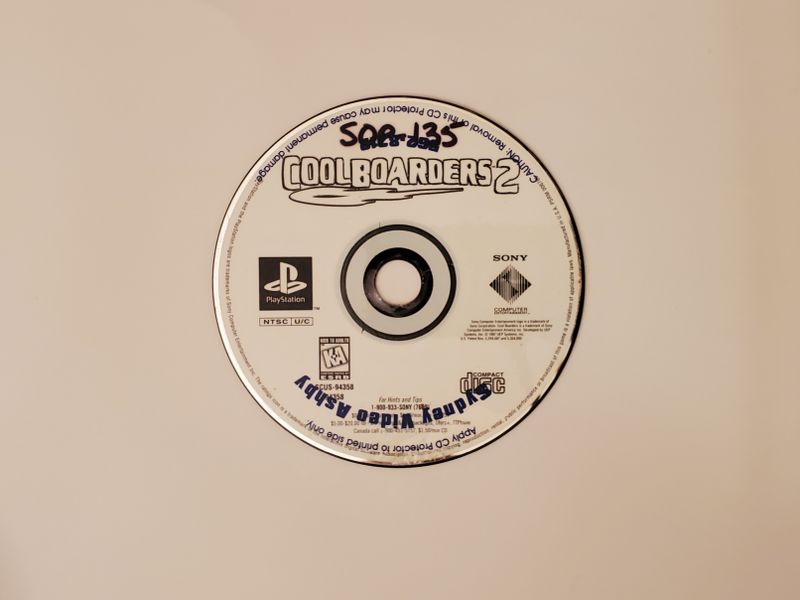 Sony PlayStation 1 Cool Boarders 2 video game
