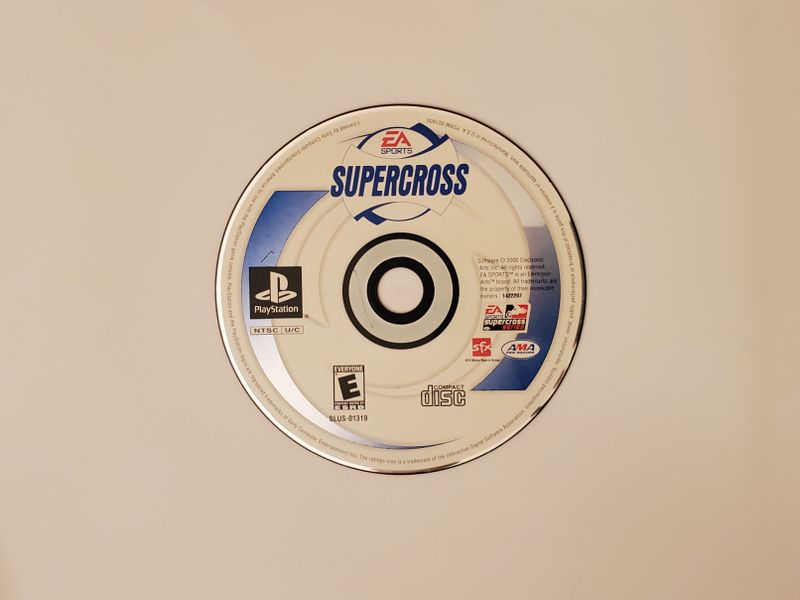 Sony PlayStation 1 EA Sports Supercross video game