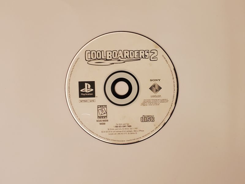 Sony PlayStation 1 Cool Boarders 2 video game